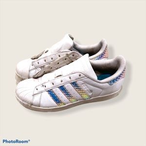 Adidas Superstar Hologram Sneakers size 7